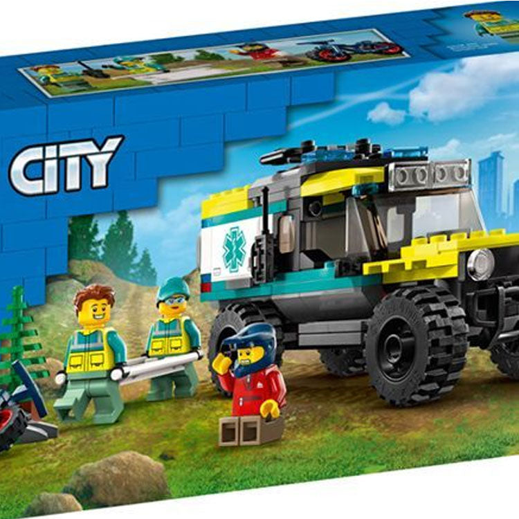 Конструктор LEGO City "4x4 Внедорожник Скорой Помощи" (40582) - Boxette Shop